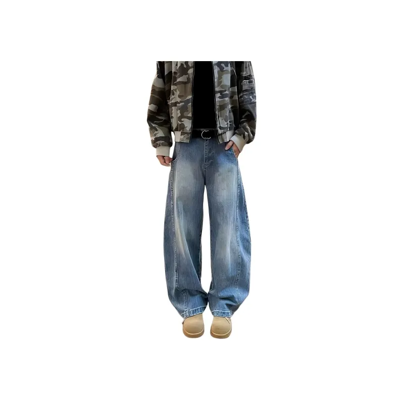 VIPGOOSE Jeans Unisex Blue-0