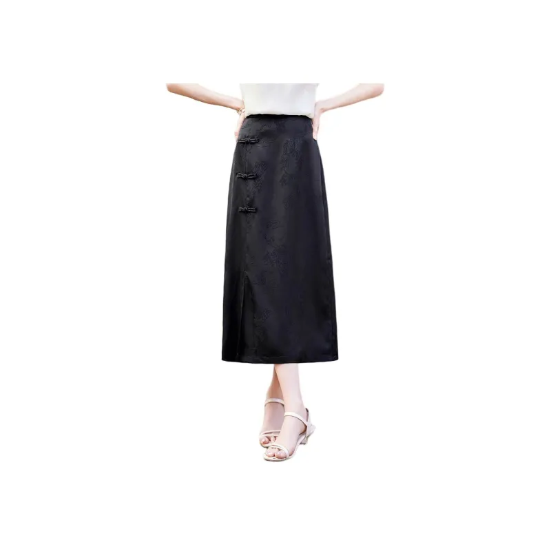 Like The Age Of Water Summer Short Sleeved Dress Regular Women's Black-0