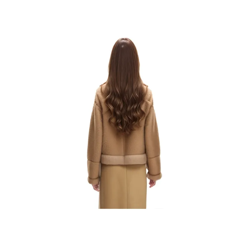 Mapping Cropped Coats Women's-0