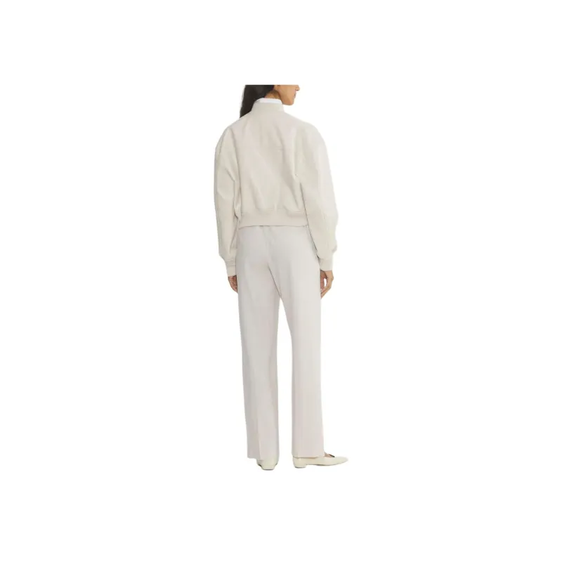 ARITZIA FW24 Babaton Synergy Bomber Jackets Coats Women's Matte Pearl/Matte Pearl-2