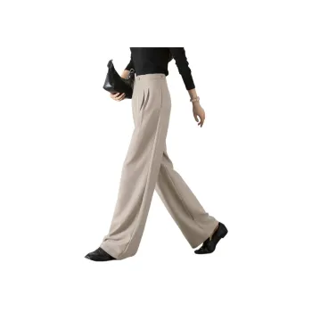 Mo Han Yi Mei Casual Pants Women's Oat
