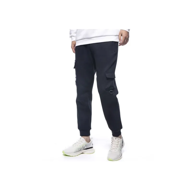 ANTA Knitted Sweatpants Men Black-2