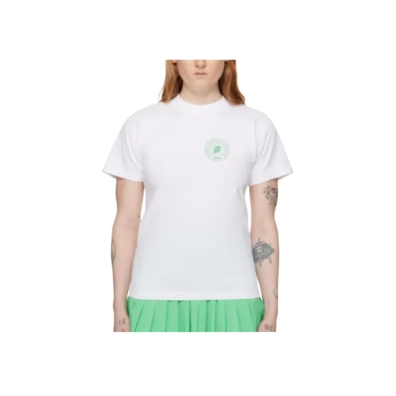 SPORTY & RICH Logo-print Cotton T-shirt-2