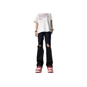 DABAISHA Jeans Unisex Black