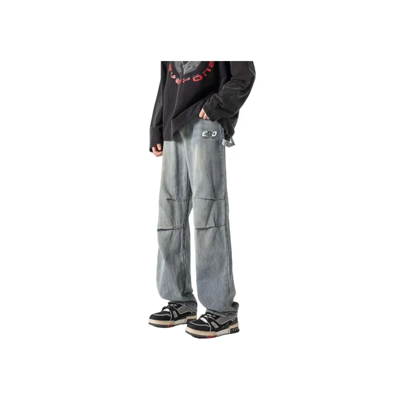 EOOVEN Jeans Unisex Blue-0