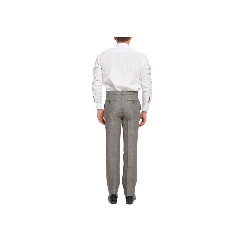 GUCCI Prince Of Wales Tailored Trousers-2