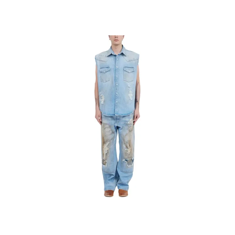 MM6 Maison Margiela Sleeveless Shirt-3