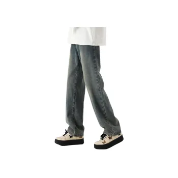 Love Monster Jeans Unisex Light Gray