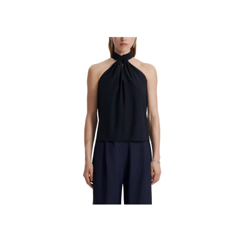 SCANLAN THEODORE Tank Tops Women's Navy/Marine Blue-1