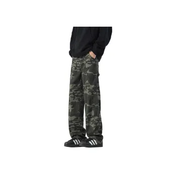 DUATOGE Jeans Men's Army Green 