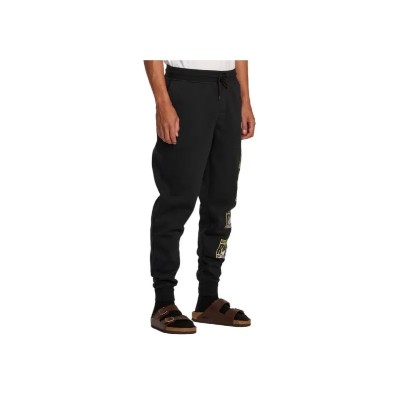 RVCA Casual Pants Men Black-4