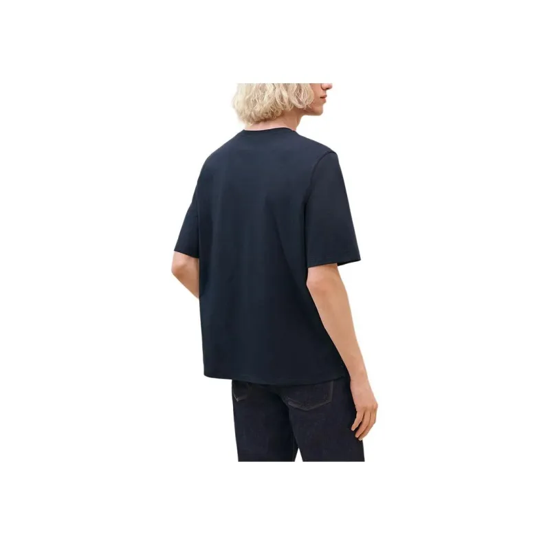 HERMES FW24 T Shirt Men's Marine Blue-1
