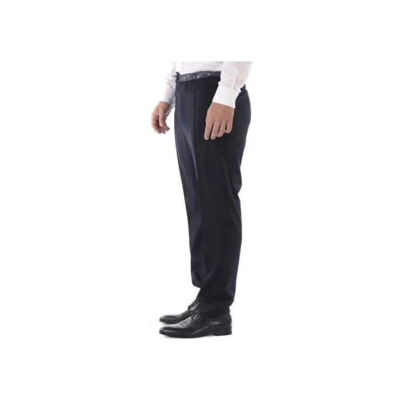 DANIELE ALESSANDRINI Casual Pants Men's Blue-3