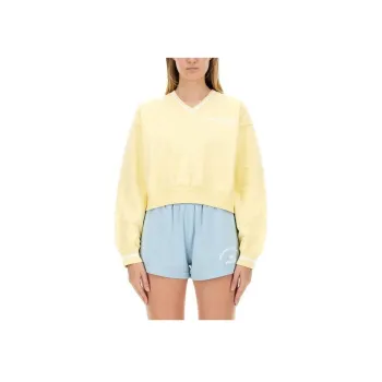 SPORTY & RICH Sweatshirt Women's Yellow