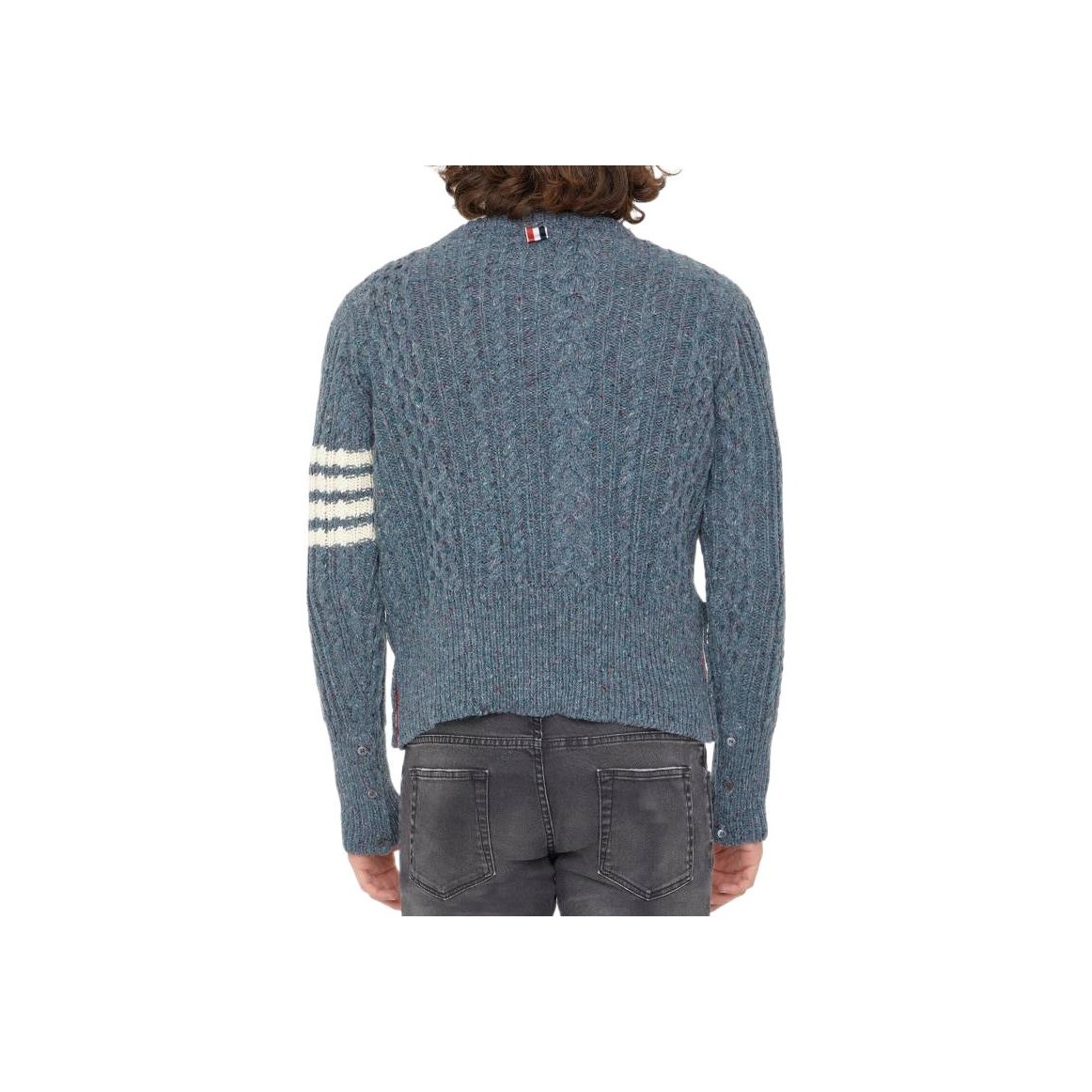 THOM BROWNE Sweaters Men Blue - POIZON