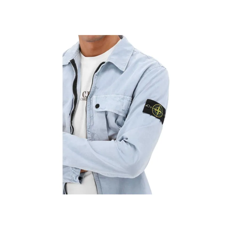 STONE ISLAND Jackets & Coats Men's Light Blue-4