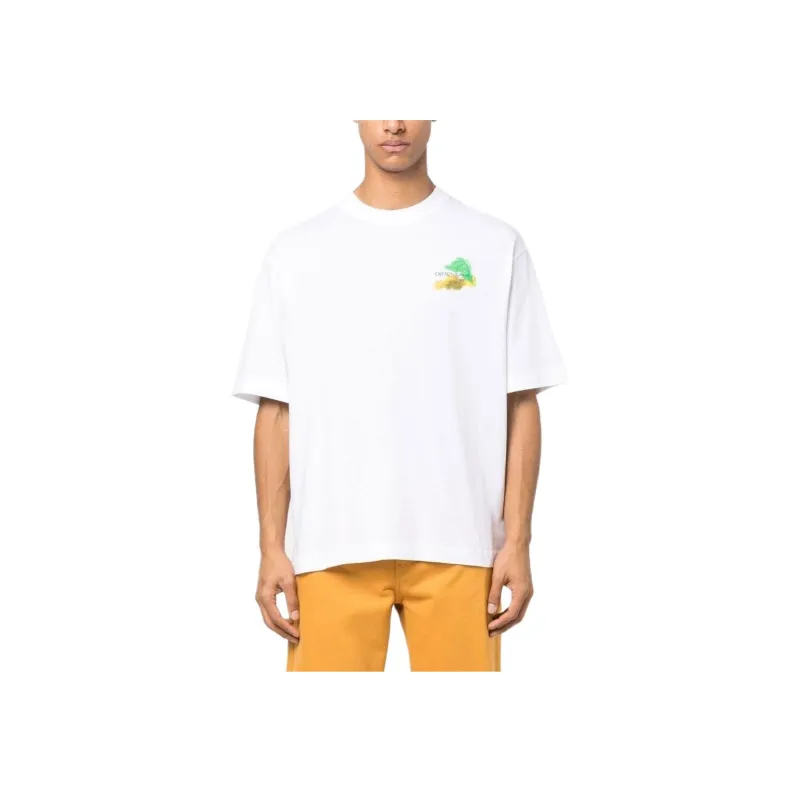 OFF WHITE Brush Arrows Oversized Tee-1