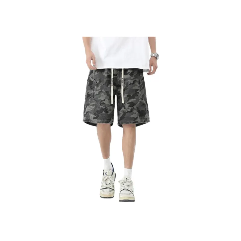ROBINHOOD Casual Shorts Unisex Camouflage-0