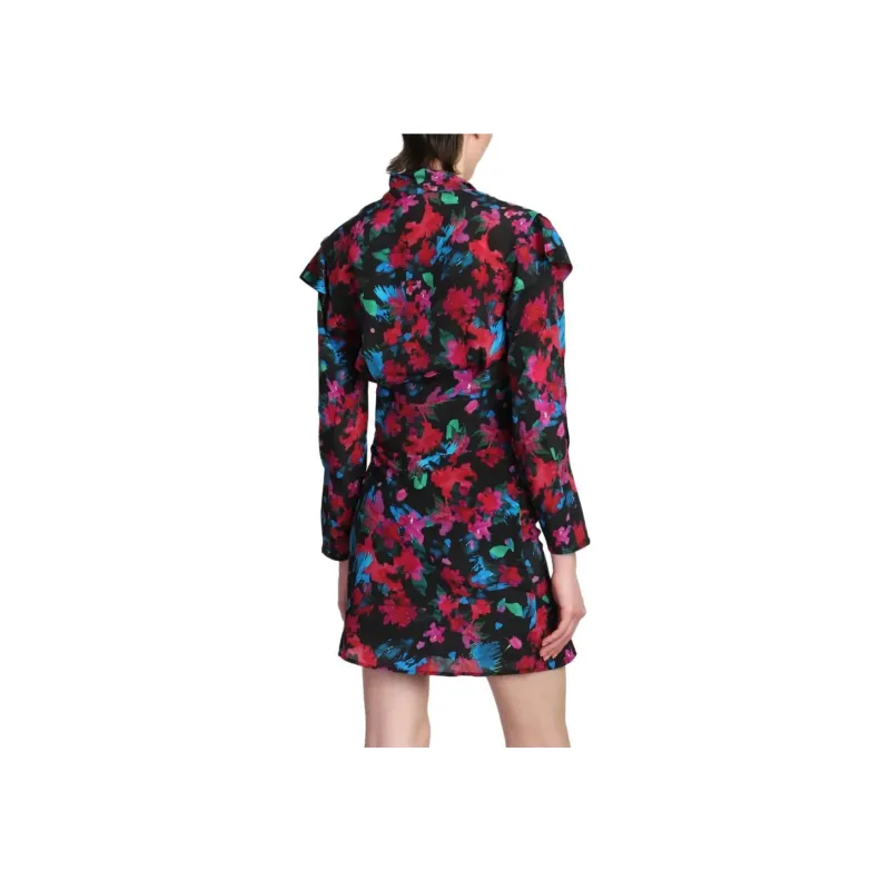 IRO NIGHT Martina V-Neck Printed Top-4