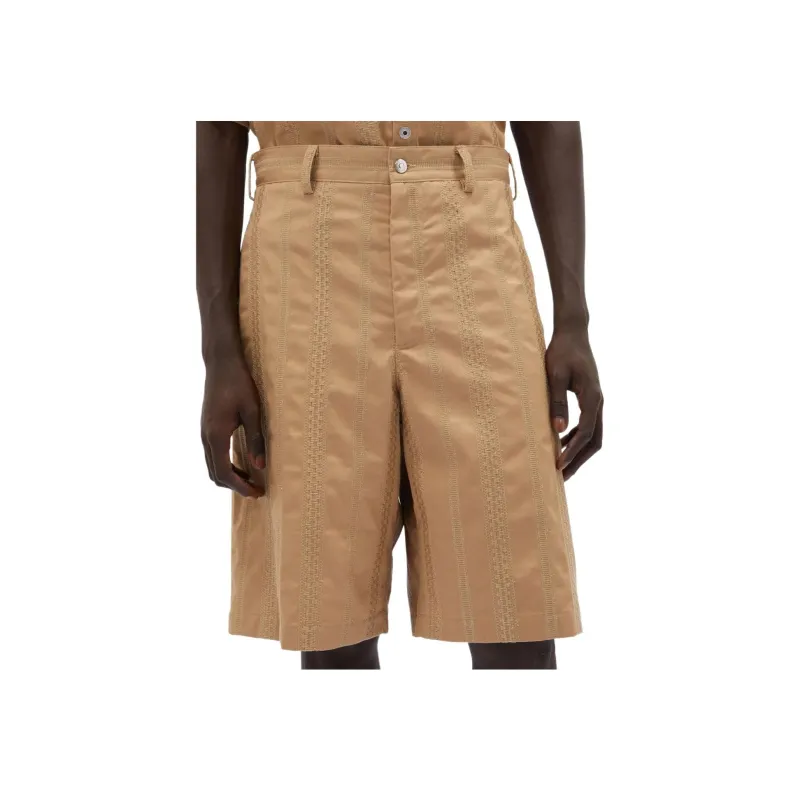 MSGM Striped Shorts-4