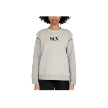 MM6 Maison Margiela Slogan Printed Cut Out Detail Sweater