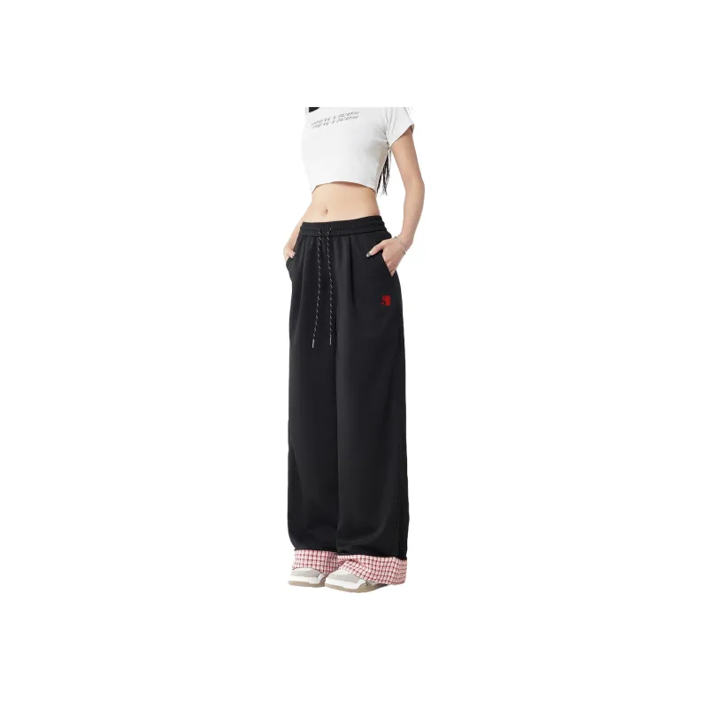 SIMPLE RIMLESS/SRME Casual Pants Unisex Black-0