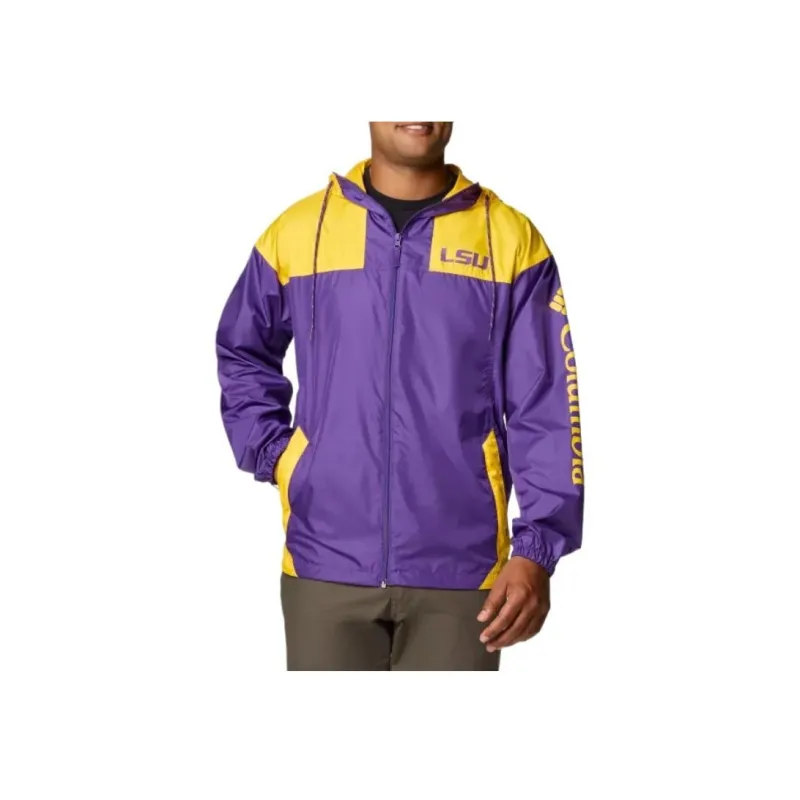 Columbia Flash Challenger Trench Coat Men's Purple-0