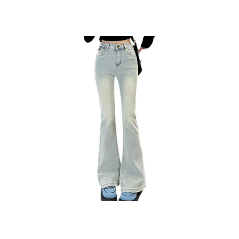 YINLEI Jeans Women's Blue-0