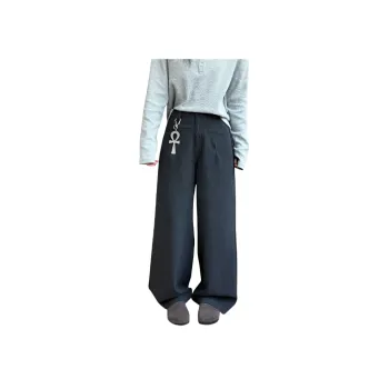 SFSAPABL Suit Trouser Women's Black Gray Color