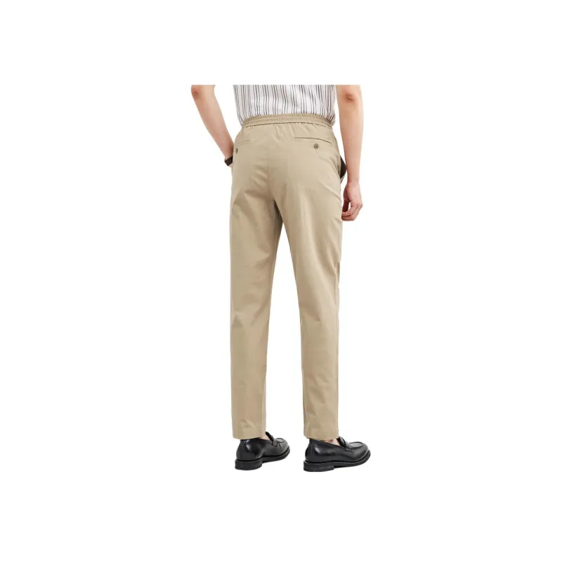 SEPTWOLVES Casual Pants Men Khaki-1