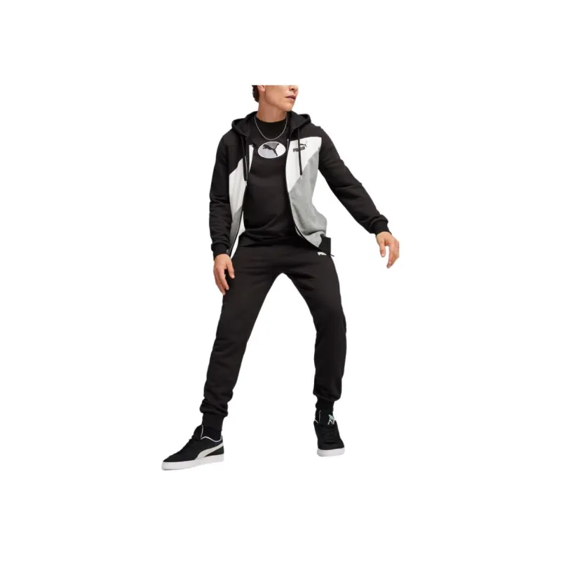 PUMA Tuta Uomo KARIA POWER Casual Sportswear Men's Black-2