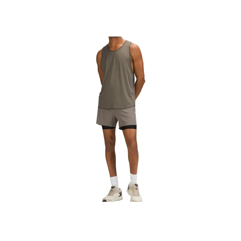 Lululemon LAB Collection Sports Shorts Men's Khaki Brown-1