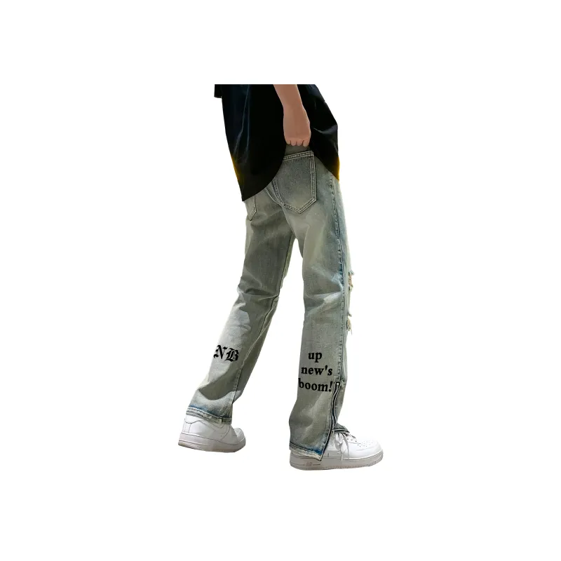 PAINT STAIN Jeans Unisex-17