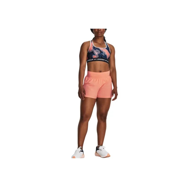 Under Armour UA Run Stamina 3'' Sports Shorts Women's Bubbles Peach-4