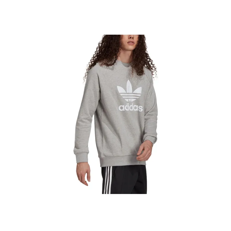 Adidas Sweatshirts Men Gray-2