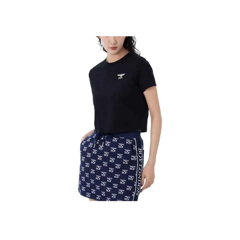 Boy London Regular T Shirt Women's Black-1