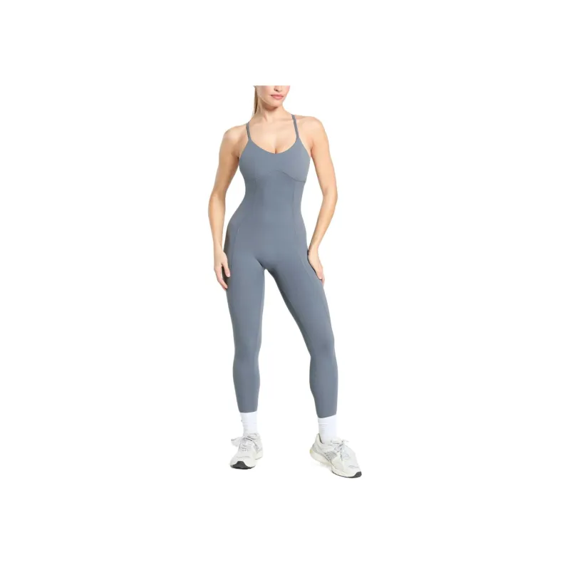 GYMSHARK Jumpsuit Women's Iron Blue-0