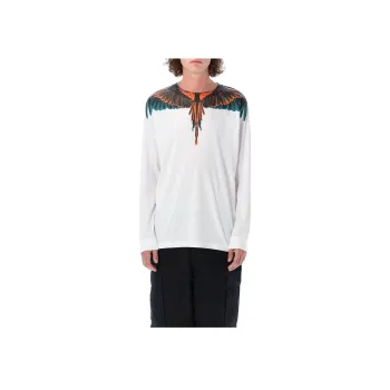 MARCELO BURLON COUNTY OF MILAN Icon Wings Long-sleeve T-shirt