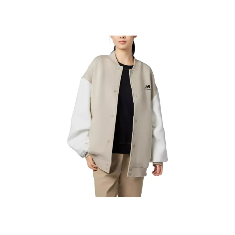 New Balance Baseball Jacket Unisex Gray-2