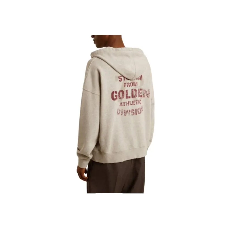 Golden Goose Deluxe Brand Logo Printed Drawwstring Hoodie-2