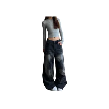 PISYPOX Jeans Unisex Black