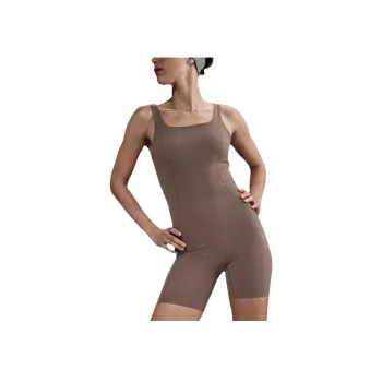 Nike Zenvy Women's Dri FIT Short Bodysuit
