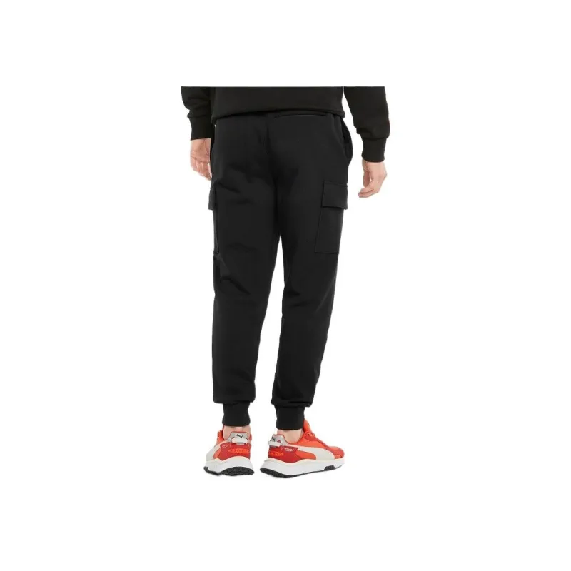 PUMA Essentials Knitted Sweatpants Men Black-4