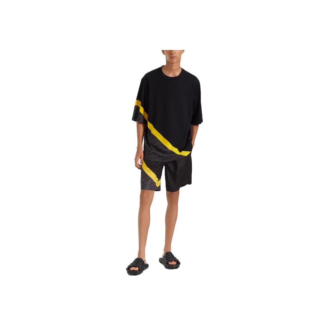VIP♢【FENDI】ポケット付ジュニアジャージTシャツ 20241206-438e2f53b81e0dc0-