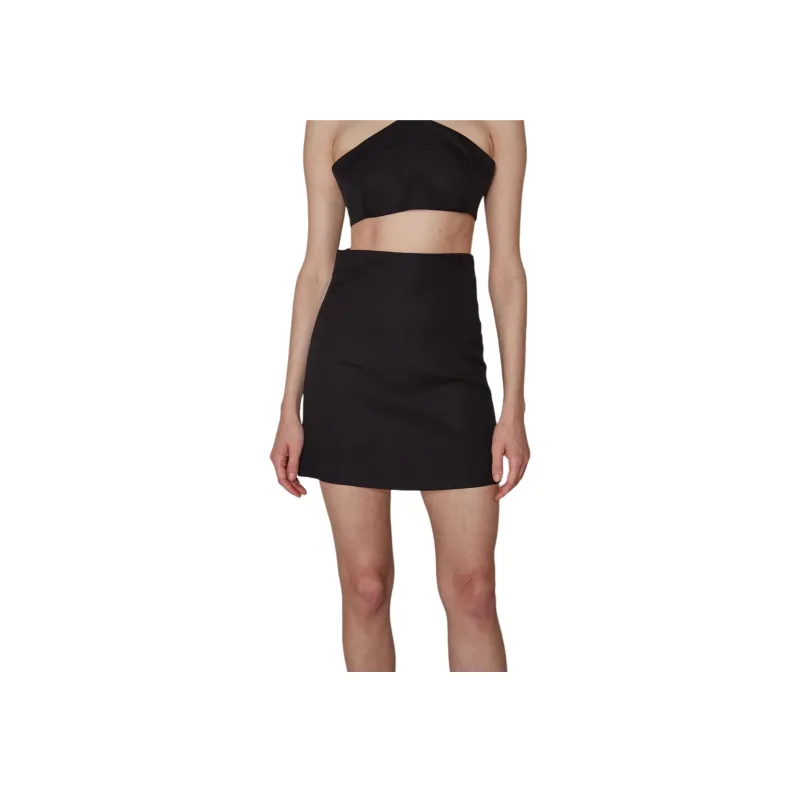 PHILOSOPHY DI LORENZO SERAFINI Casual Short Skirts Women's Black-0