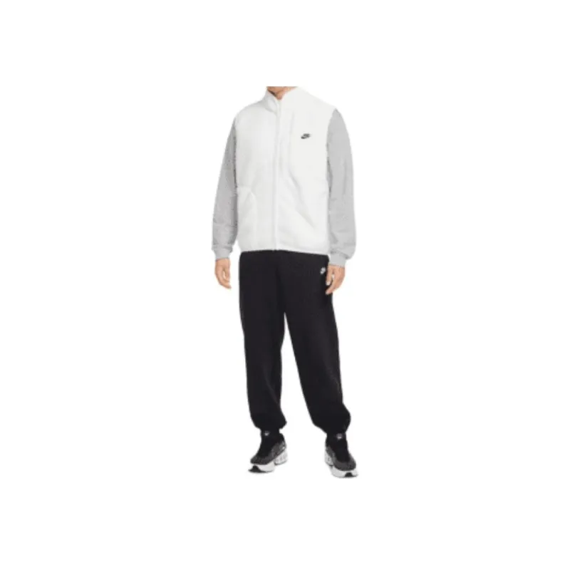 Nike Clothing Vests Men White-1