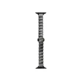 Irregular Single-Link Steel Band Black