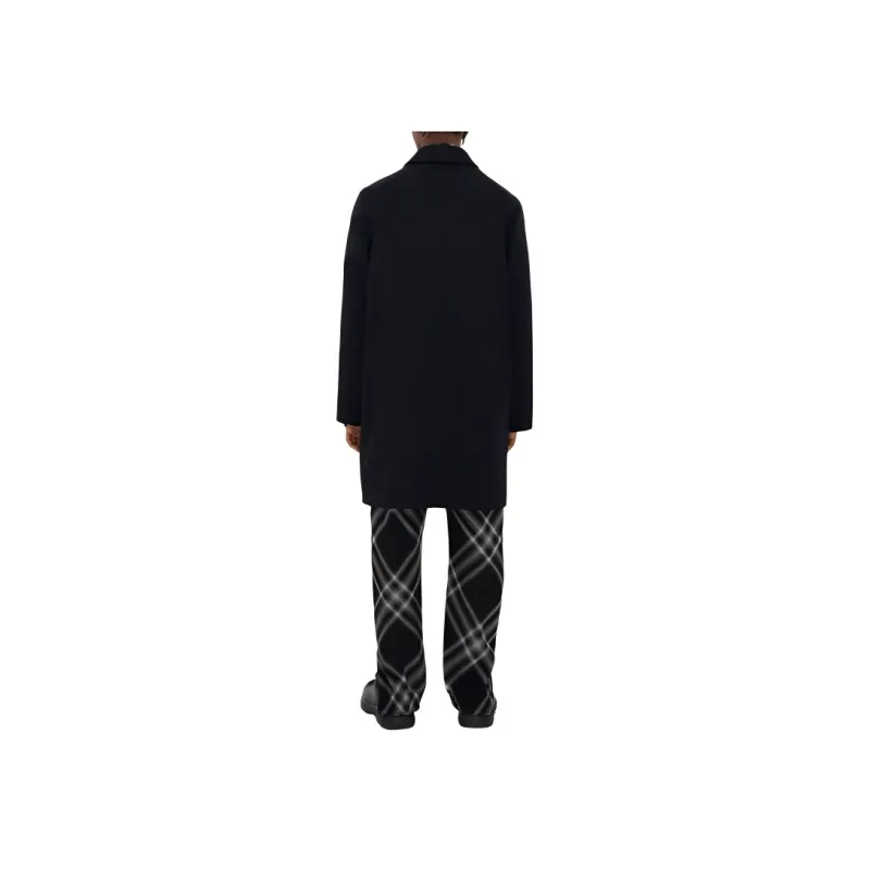 Burberry Coats Men Black-3