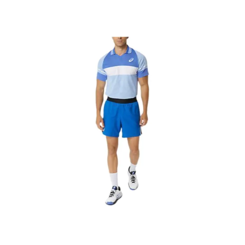 Asics Match Actibreeze Polo Shirt Polo Shirt Men's Blue-4