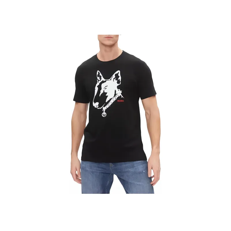 HUGO BOSS T Shirts Men Black-1